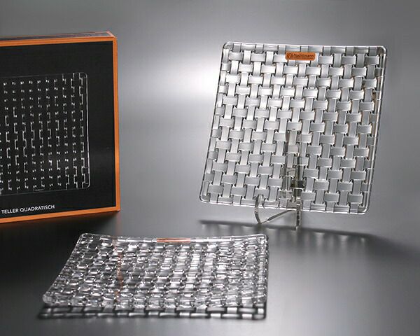 ナハトマン（Nachtmann） ボサノバ/Bossa nova スクエアプレート 21cm ペア