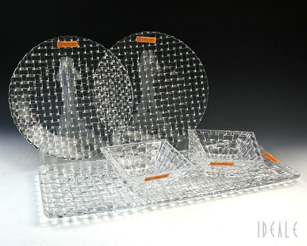 ナハトマン（Nachtmann） ボサノバ/Bossa nova ナハトマン ボサノバ 5点セット(スクエアボウル ペア、プレート23cmペア、レクタンプレート）