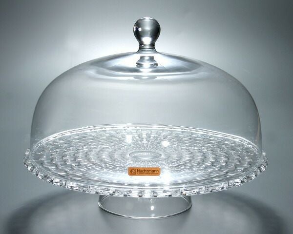 ナハトマン（Nachtmann） ボサノバ/Bossa nova ケーキプレート/ケーキドーム セット