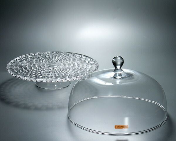 ナハトマン（Nachtmann） ボサノバ/Bossa nova ケーキプレート/ケーキドーム セット