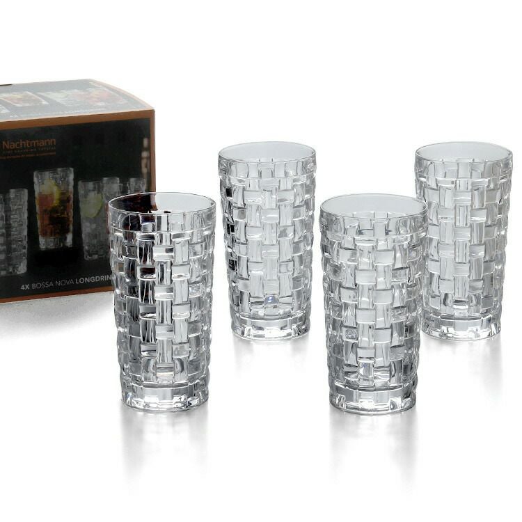 ナハトマン（Nachtmann） ボサノバ/Bossa nova ロングドリンク タンブラー 4本セット