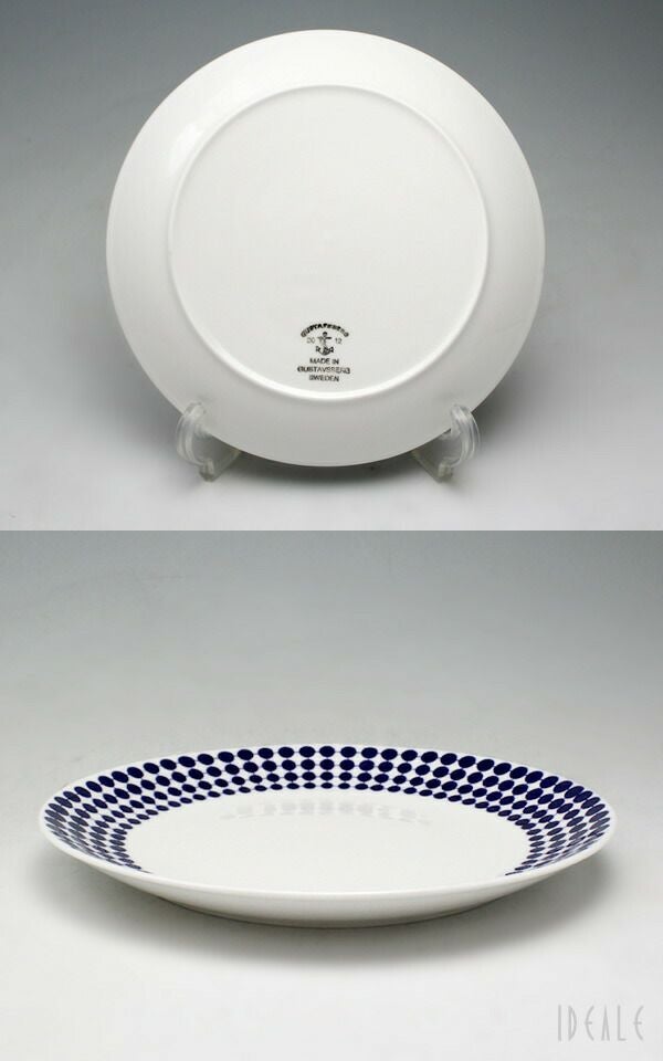 グスタフスベリ（Gustavsberg） アダム/Adam プレート 22cm 復刻版