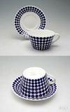 グスタフスベリ（Gustavsberg） アダム/Adam ティーカップ＆ソーサー + プレート 18cm 復刻版