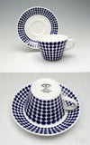グスタフスベリ（Gustavsberg） アダム/Adam コーヒーカップ＆ソーサー + プレート 18cm 復刻版