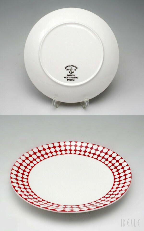 グスタフスベリ（Gustavsberg） エヴァ/Eva プレート 18cm 復刻版