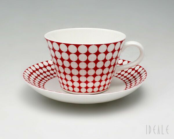 グスタフスベリ（Gustavsberg） エヴァ/Eva コーヒーカップ＆ソーサー + プレート 18cm 復刻版