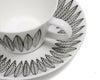 グスタフスベリ（Gustavsberg） サリックス/Salix コーヒーカップ＆ソーサー ブラック 復刻版