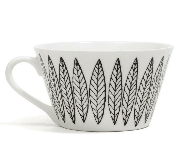 グスタフスベリ（Gustavsberg） サリックス/Salix ティーカップ＆ソーサー ブラック 復刻版