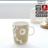 マリメッコ（marimekko） ウニッコ/UNIKKO マグカップ 250ml ホワイト/ベージュ