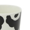 マリメッコ（marimekko） ウニッコ/UNIKKO ラテマグ 200ml ホワイト/ブラック 2個入り(ペア)