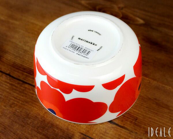 マリメッコ（marimekko） ウニッコ/UNIKKO ボウル 500ml レッド