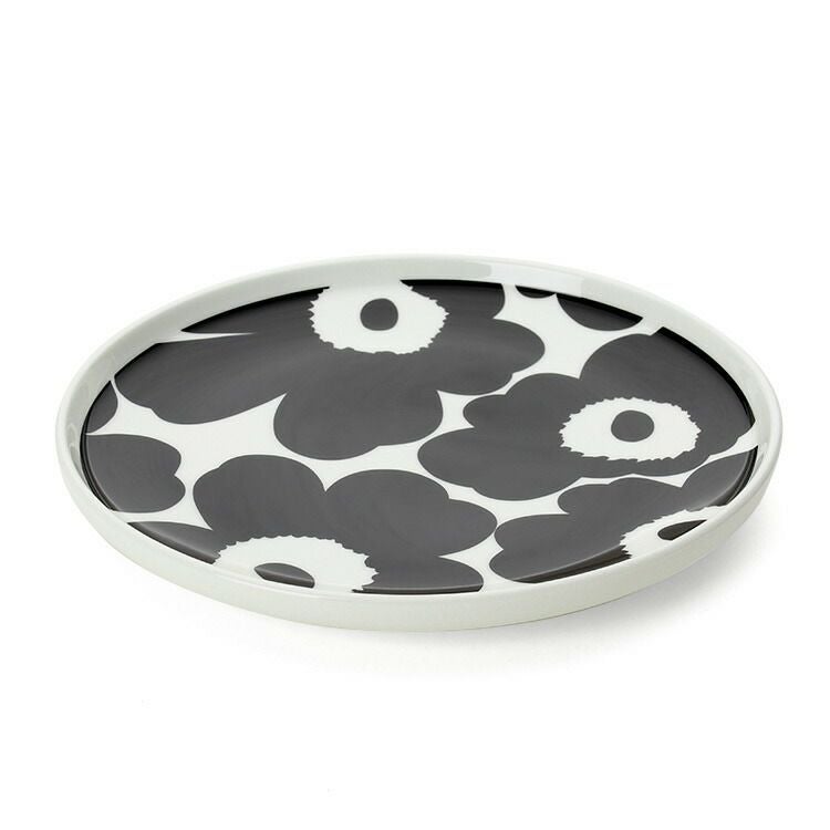 マリメッコ（marimekko） ウニッコ/UNIKKO プレート 20cm ホワイト/ブラック