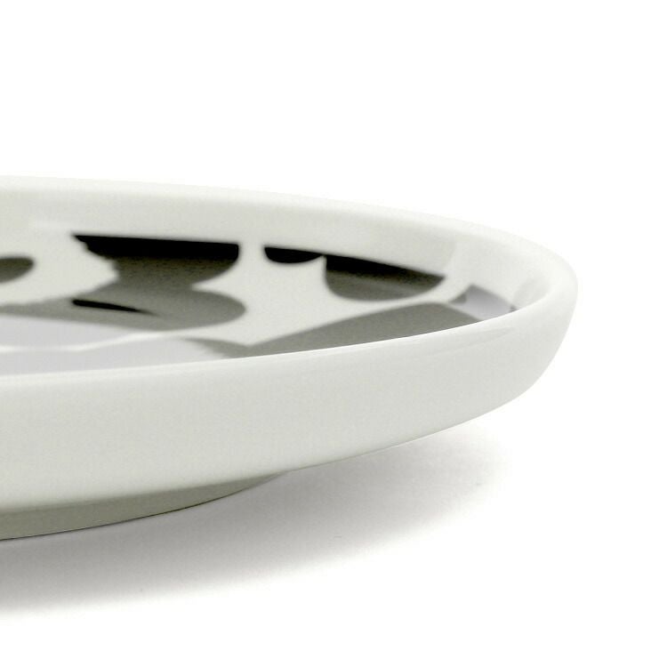 マリメッコ（marimekko） ウニッコ/UNIKKO プレート 20cm ホワイト/ブラック