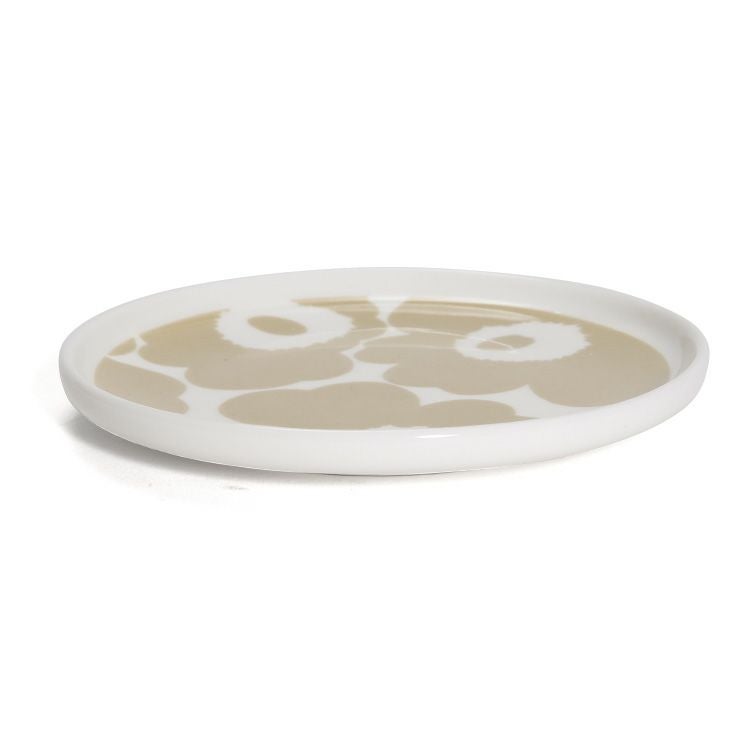 マリメッコ（marimekko） ウニッコ/UNIKKO プレート 13.5cm ホワイト/ベージュ
