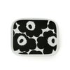マリメッコ（marimekko） ウニッコ/UNIKKO プレート15×12cm ホワイト/ブラック