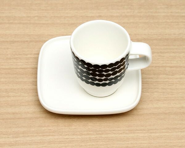 マリメッコ（marimekko） シイルトラプータルハ/SIIRTOLAPUUTARHA エスプレッソ カップ＆ソーサー