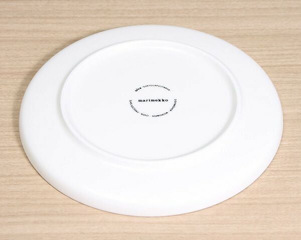 マリメッコ（marimekko） シイルトラプータルハ/SIIRTOLAPUUTARHA プレート 20cm ホワイト/ブラック