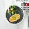 マリメッコ（marimekko） シイルトラプータルハ/SIIRTOLAPUUTARHA プレート 20cm ホワイト/ブラック