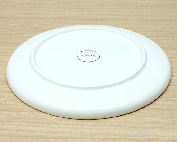 マリメッコ（marimekko） シイルトラプータルハ/SIIRTOLAPUUTARHA プレート 25cm ホワイト/ブラック