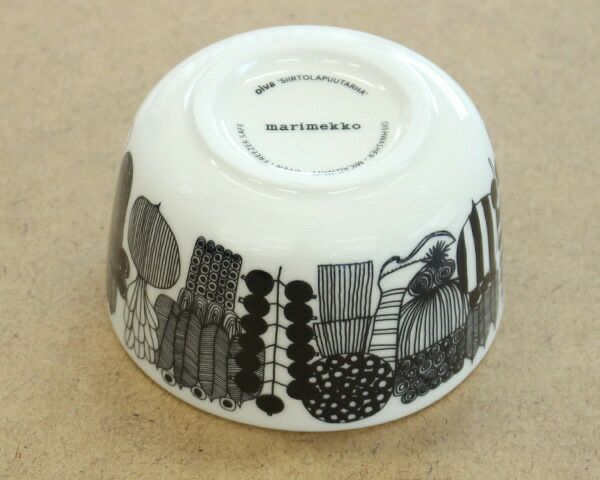 マリメッコ（marimekko） シイルトラプータルハ/SIIRTOLAPUUTARHA ボウル 250ml