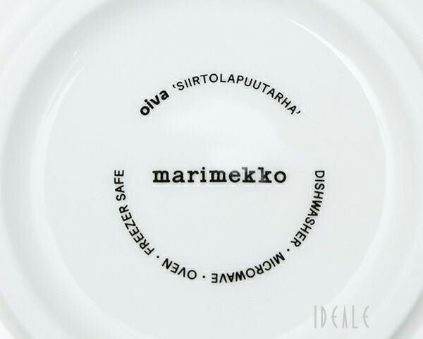 マリメッコ（marimekko） シイルトラプータルハ/SIIRTOLAPUUTARHA ボウル 500ml ホワイト/ブラック