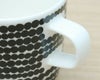 マリメッコ（marimekko） シイルトラプータルハ/SIIRTOLAPUUTARHA コーヒーカップ 200mｌ ホワイト/ブラック