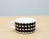 マリメッコ（marimekko） シイルトラプータルハ/SIIRTOLAPUUTARHA ティーカップ 250ml ブラック