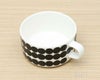 マリメッコ（marimekko） シイルトラプータルハ/SIIRTOLAPUUTARHA ティーカップ 250ml ブラック