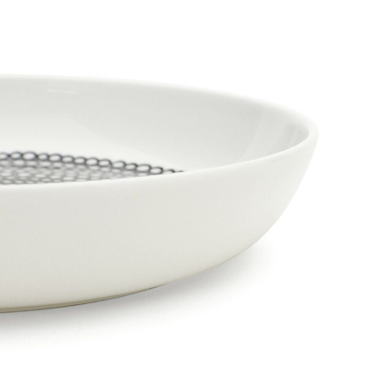 マリメッコ（marimekko） ラシィマット/RASYMATTO プレート 20.5cm ホワイト/ブラック