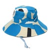 マリメッコ（marimekko） ウニッコ/UNIKKO 帽子（バケットハット） Mサイズ ブルー/ホワイト