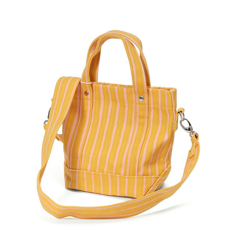 マリメッコ（marimekko） ピッコロ/PICCOLO ピックペルスカッシ ミニトートバッグ イエロー/ピンク