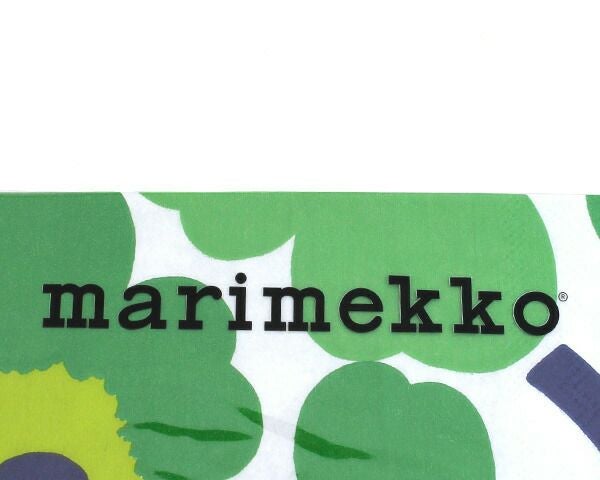 マリメッコ（marimekko） ウニッコ/UNIKKO ペーパーナプキン グリーン