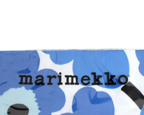 マリメッコ（marimekko） ウニッコ/UNIKKO ペーパーナプキン ブルー