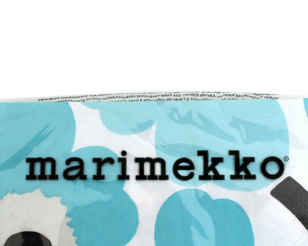 マリメッコ（marimekko） ウニッコ/UNIKKO ペーパーナプキン ターコイズ