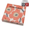 マリメッコ（marimekko） ウニッコ/UNIKKO ペーパーナプキン クリームレッド