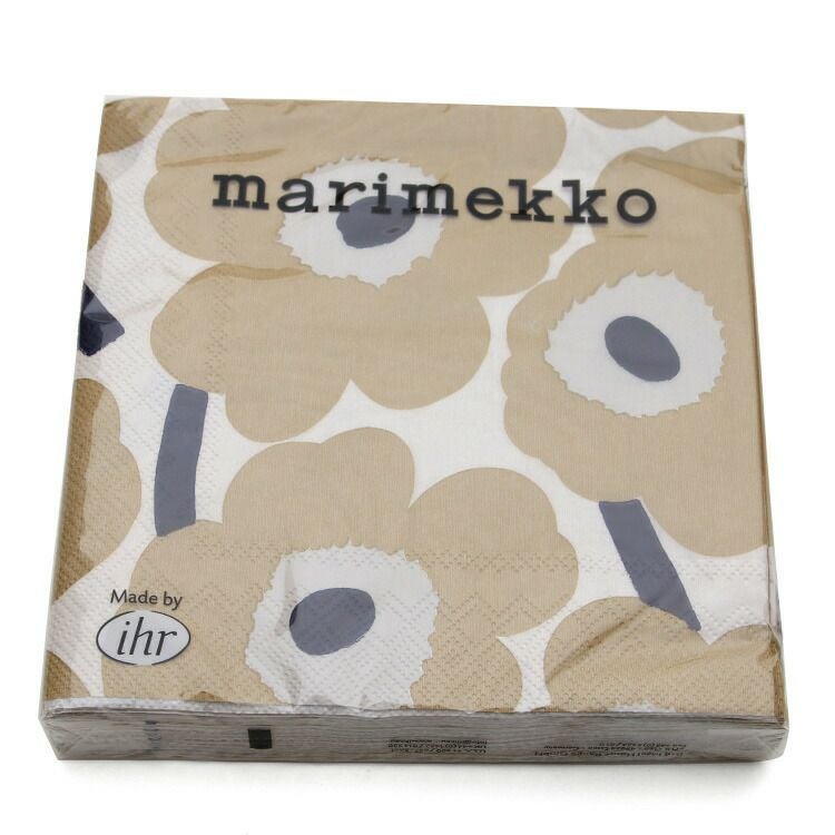 マリメッコ（marimekko） ウニッコ/UNIKKO ペーパーナプキン クリームリネン