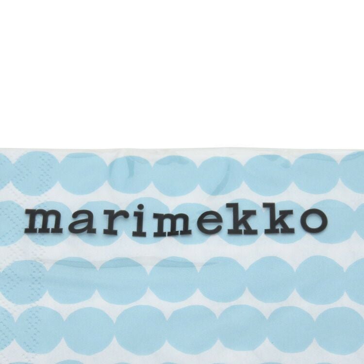 マリメッコ（marimekko） ラシィマット/RASYMATTO ペーパーナプキン ライトブルー