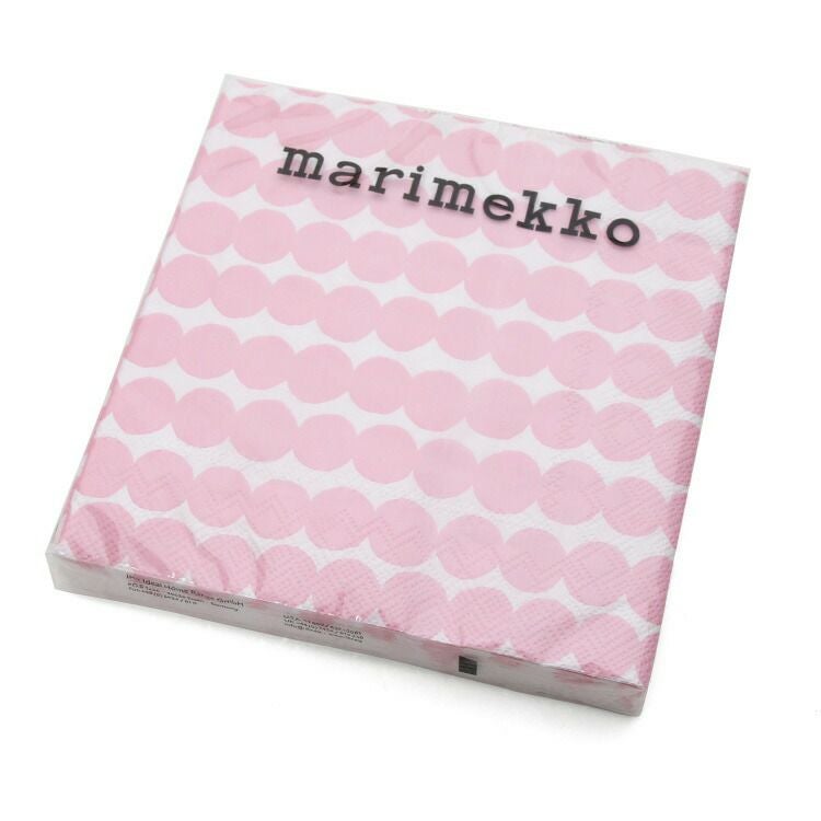 マリメッコ（marimekko） ラシィマット/RASYMATTO ペーパーナプキン ホワイトローズ