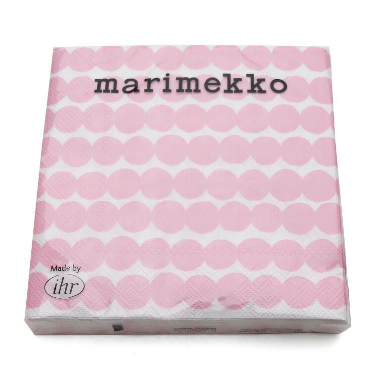 マリメッコ（marimekko） ラシィマット/RASYMATTO ペーパーナプキン ホワイトローズ