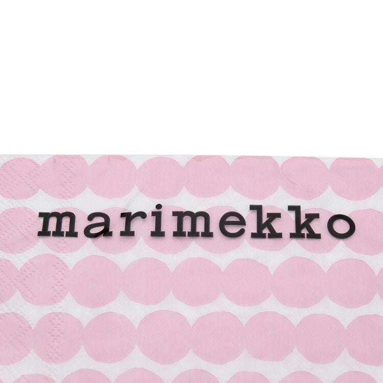 マリメッコ（marimekko） ラシィマット/RASYMATTO ペーパーナプキン ホワイトローズ