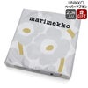 マリメッコ（marimekko） ウニッコ/UNIKKO ペーパーナプキン ホワイトシルバー