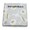 マリメッコ（marimekko） ウニッコ/UNIKKO ペーパーナプキン ホワイトシルバー