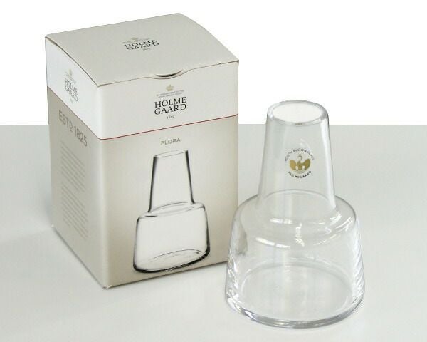 ホルムガード（Holmegaard） フローラ/Flora ベース 12cm ミディアム クリア