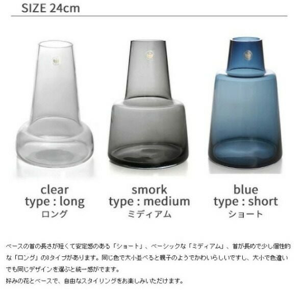 ホルムガード（Holmegaard） フローラ/Flora ベース 12cm ミディアム クリア