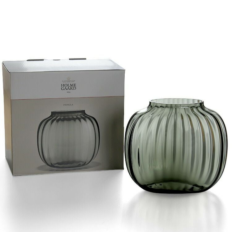 ホルムガード（Holmegaard） プリムラ/PRIMULA オーバルベース 17.5cm スモーク