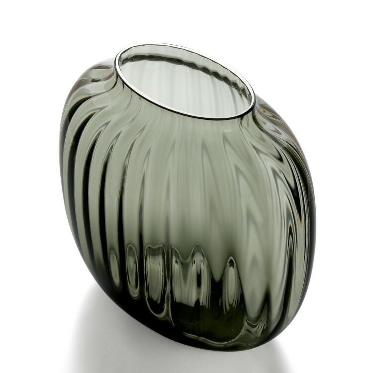 ホルムガード（Holmegaard） プリムラ/PRIMULA オーバルベース 17.5cm スモーク