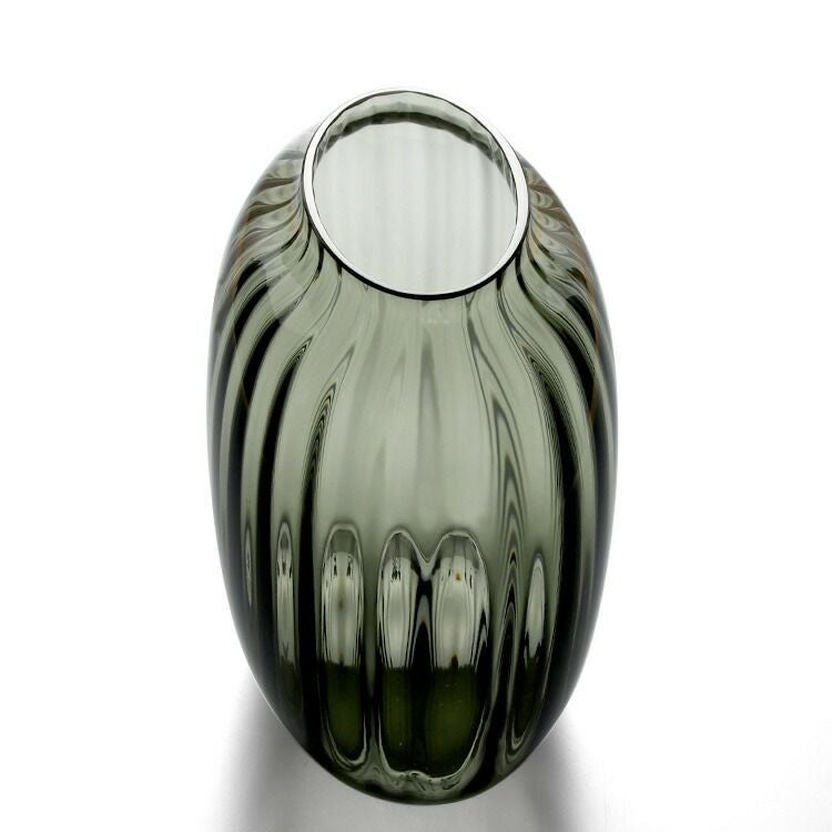 ホルムガード（Holmegaard） プリムラ/PRIMULA オーバルベース 17.5cm スモーク