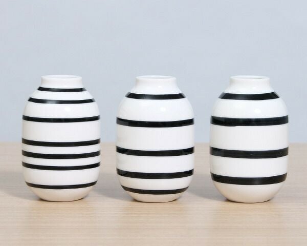 ケーラー（Kahler） オマジオ/Omaggio ベース ミニ 3個セット ブラック