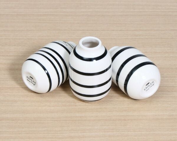 ケーラー（Kahler） オマジオ/Omaggio ベース ミニ 3個セット ブラック