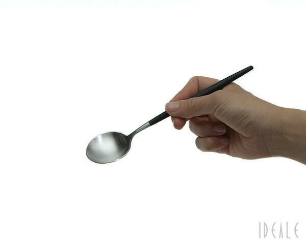 クチポール（Cutipol） ゴア/GOA デザートスプーン ブラック